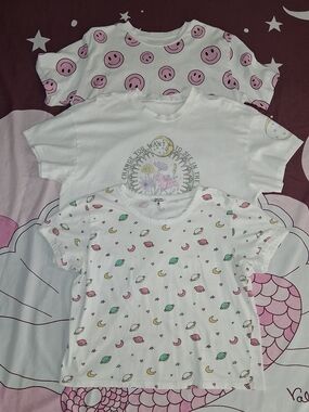 ‼️BUNDLE‼️3 XL Cropped Shirts